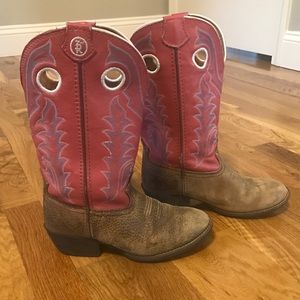 Tony Lama girls cowboy boots